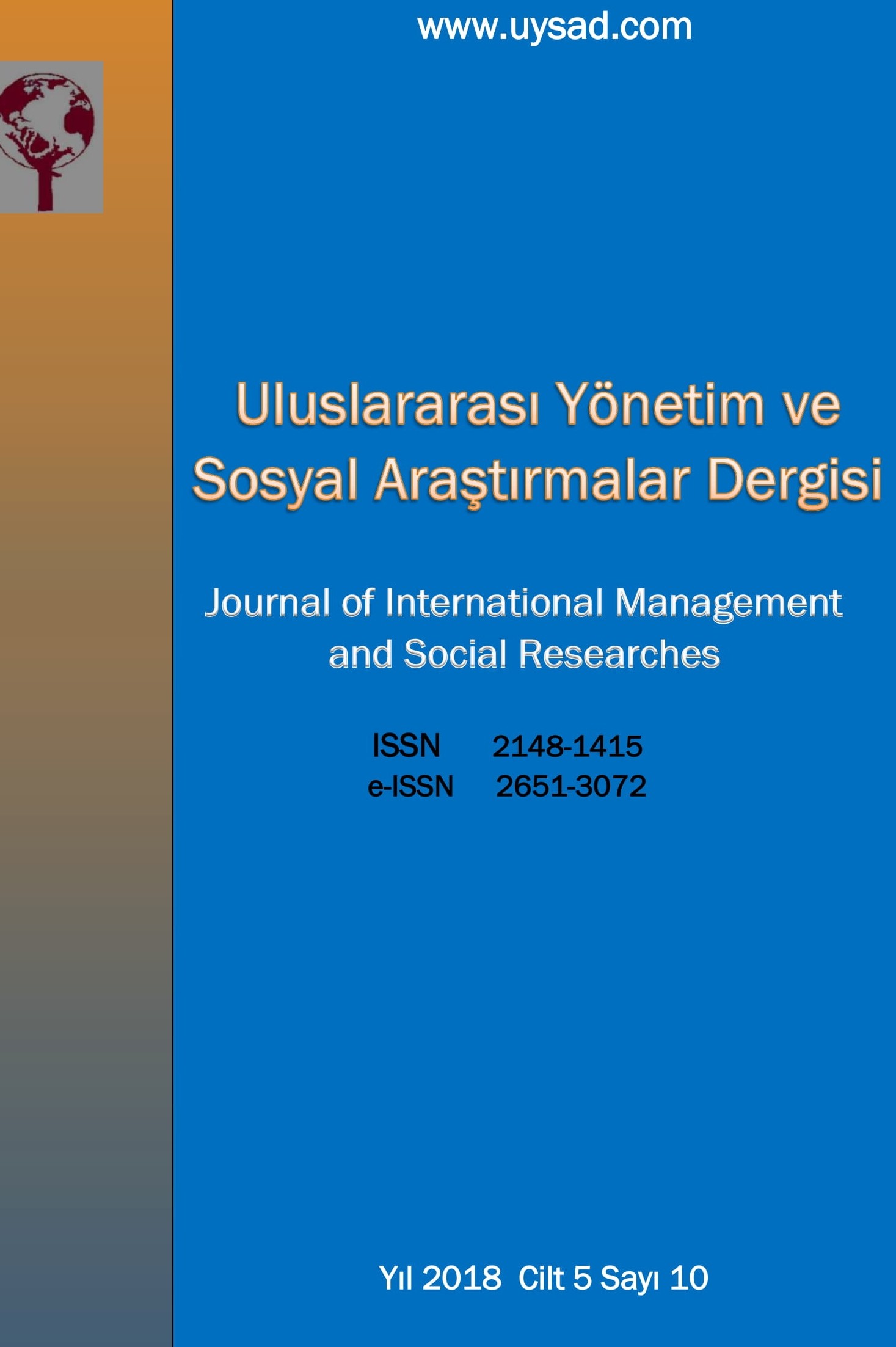 Uluslararası Yönetim ve Sosyal Araştırmalar Dergisi