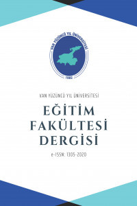Van Yüzüncü Yıl Üniversitesi Eğitim Fakültesi Dergisi