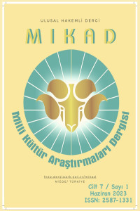 Milli Kültür Araştırmaları Dergisi