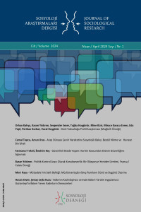 Sosyoloji Araştırmaları Dergisi Cover image
