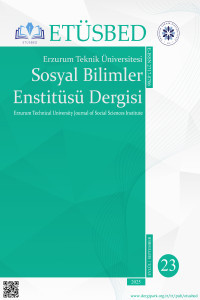 Erzurum Teknik Üniversitesi Sosyal Bilimler Enstitüsü Dergisi