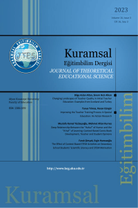 Journal of Theoretical Educational Sciences